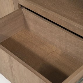 Vakkenkast Lichtbruin Eiken 150 Cm - 150x42x220cm.