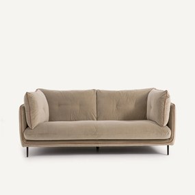 Compacte bank van stonewashed fluweel, BOTERO