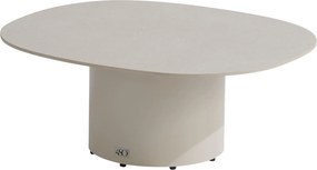 Sofie lounge tuintafel 70x80xH30 cm keramiek oyster linen 4 Seasons Outdoor