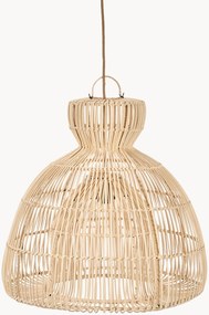 Handgeweven rotan hanglampkap Matcha Whisk
