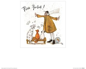 Kunstdruk Sam Toft - Pitch Perfect