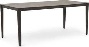 Dining Tuintafel rechthoekig 180x90 cm Taupe Livo