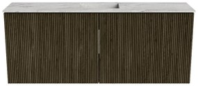Mondiaz Joya DLux 100cm toiletmeubel shadow met wastafel faye midden 1 kraangat glace