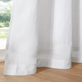 Verduisteringsgordijn in gewassen linnen met oogjes Onega