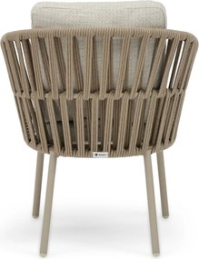 Tuinset 4 personen 140 cm Rope Zand/Beige Coco Elara/Fungo