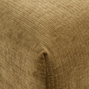 XL poef, vintage ribfluweel, L109 cm, Nuria