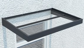 Deurluifel Lubeka 80 x 120 cm CoverTech antraciet