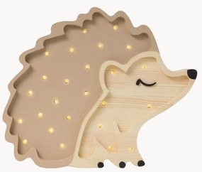 Handgemaakte LED-kinderlamp Hedgehog met timerfunctie en afstandsbediening, dimbaar