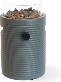 Happy Cocooning Lumi Groove Tafelbrander - Ø 21,5cm - Smokey Anthracite