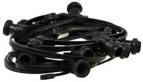 Lichtsnoer 20 Meter Inclusief 35x Rode Lamp 15W Feestverlichting