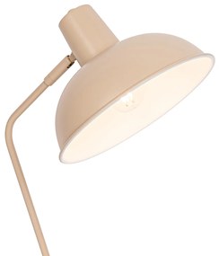 Retro tafellamp beige - Milou Retro, Design E14 rond Binnenverlichting Lamp