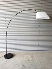 Zuiver Vloerlamp Arc Zwart/Wit