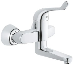 GROHE Euroeco veiligheids wandkraan met koppelingen chroom 32792000