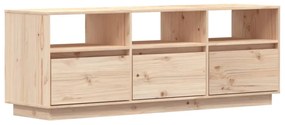 vidaXL Tv-meubel 140x37x50 cm massief grenenhout