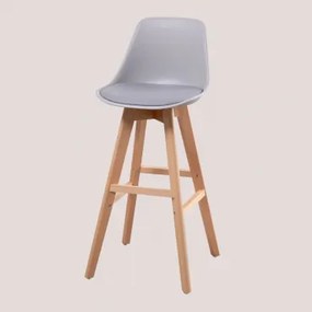 Taburete Alto Nordic Edition Grijs & ↑75 Cm - Sklum
