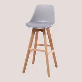 Taburete Alto Nordic Edition Grijs & ↑75 Cm - Sklum