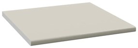 vidaXL Aanrechtblad 60x60x2,8 cm spaanplaat crèmekleurig