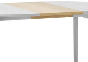 Inlegblad Voor Ovale Eikenfineer Tafel
