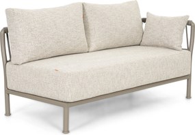 Hoek loungeset 5 personen Rope Taupe  Santika Furniture Santika