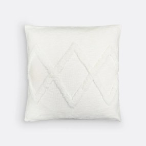 Kussenhoes in getuft katoen 65x65cm, Assa