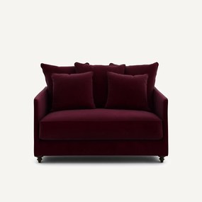 2-zits omvormbare bank van fluweel, Lazare