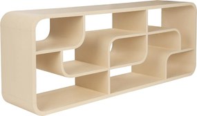 Zuiver Seven Open Kast Roomdivider Beige - 60x35x160cm.