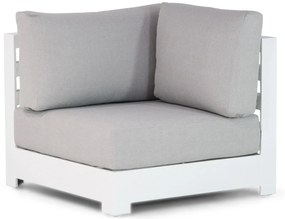 Santika Furniture Santika Phantom Hoek Module Aluminium Wit