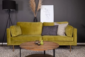 Jörn 3-Zitsbank - Knut - Groen - Fluweel - Jörn