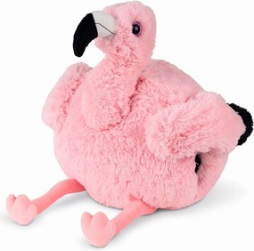 Cozy Noxxiez handwarmer & knuffel "Flamingo"