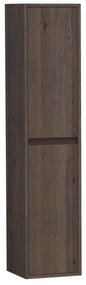 BRAUER Nexxt 160 Badkamerkast - 160x35x35cm - 2 links/rechtsdraaiende deuren - hout - black oak HK-AD160LEZ