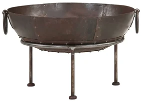 vidaXL Vuurplaats Ø60 cm ijzer