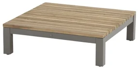 4 Seasons Outdoor | Fidji modular corner/coffee table Loungetafel houtkleur weerbestendig