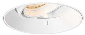 Moderne inbouwspot wit GU10 rond trimless - Oneon