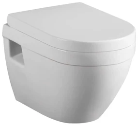 Eastbrook Dura hangende toiletpot wit glans