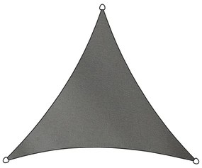 Livin'outdoor Schaduwdoek Como driehoekig 3,6x3,6 m polyester grijs