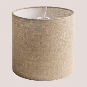 Arlina Linnen Lampenkap Beige – Linnen & Ø30 Cm - ↑30 Cm - Sklum
