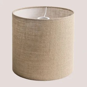 Arlina Linnen Lampenkap Beige – Linnen & ↑30 Cm - Sklum