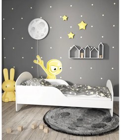Peuter Wit  Eenpersoonsbed Cosmo - Voor kinderen Kinderen Peuter Junior 5056231767828 Children's Beds Home, 140x70, Nee, Geen Children's Beds Home Meu