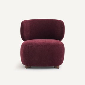 Fluwelen fauteuil, MODALIE, ontwerp Emmanuel Gallina