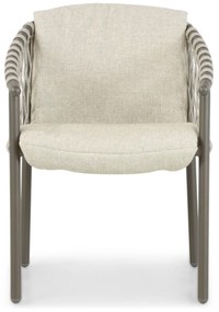 Tuinset 6 personen  Aluminium/rope Taupe 4 Seasons Outdoor Allora/Sand