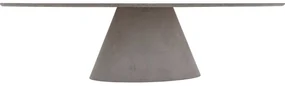 Goossens Eettafel Stone, Ovaal 300 x 120 cm