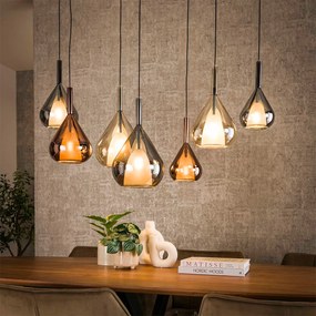 Design Hanglamp Gekleurd Glas