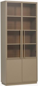 Vitrinekast Casa van eikenhout