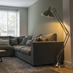 Design vloerlamp staal verstelbaar - Hobby Retro E27 rond Binnenverlichting Lamp