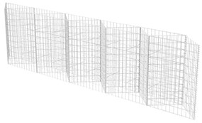 vidaXL Gabion mand 300x30x100 cm gegalvaniseerd staal