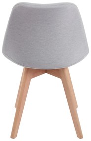 Set 4 Synk Stoffen Stoelen