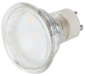 Set van 5 GU10 LED lampen 3W 250 lm 2200K