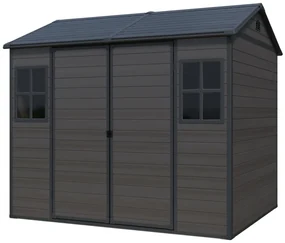 Plastikowy domek narzędziowy Tumba 1,9 x 2,4 m Store Boss antracyt