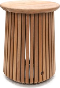 Happy Cocooning Enclosure Lagune gasfles cover rond 40xH55 cm teak