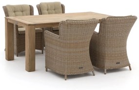 Intenso Milano/ROUGH-X 180cm dining tuinset 5-delig